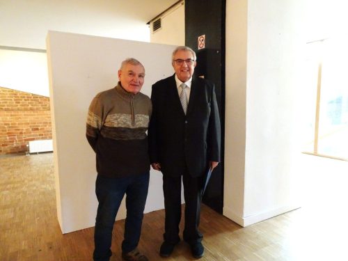  dwóch naszych fotografów- Zbyszek bohater dzisiejszego spotkania i Werner.