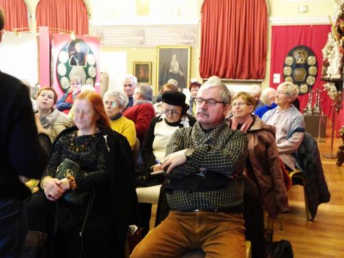 jak zwykle licznie zebrani słuchacze