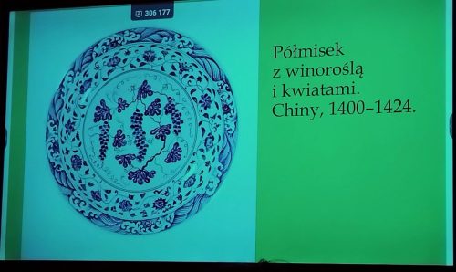 Równie piękny 600 letni talerz