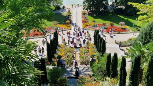 Spacer po Wyspie Mainau - Wyspa Kwiatów (Niemcy)