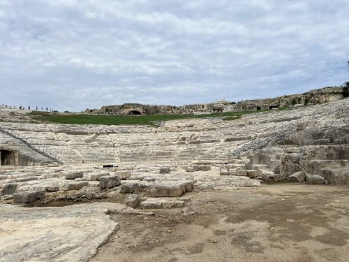 Teatr grecki w parku Archeologicznym w Syrakuzach