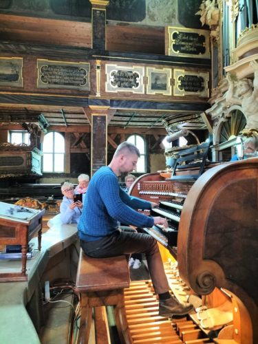 Koncert organowy Macieja Pastora w Kościele Pokoju