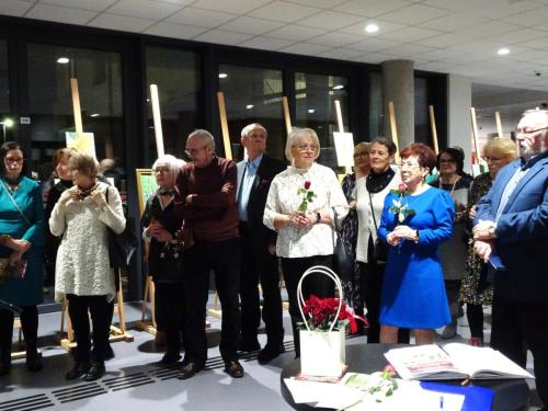 Malarki UTW i goście wystawy