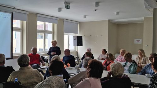 Spotkanie z zarządem świdnickiego UTW - wymiana doświadczeń