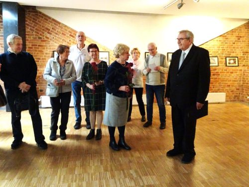  gratulacje i życzenia dla artysty od Pani prezes Marii Zielony.