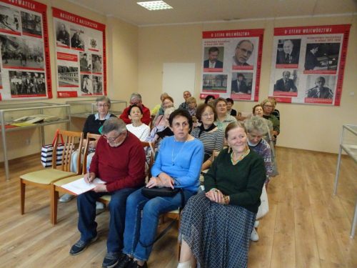 4 słuchacze UTW przybyli na wykład