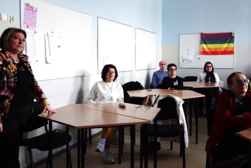 słuchacze i Pani Małorzata