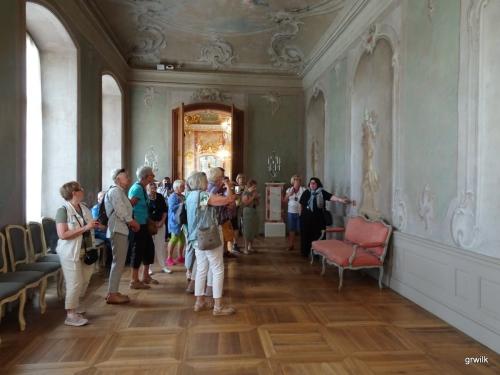 Wnętrza pałacu Rundale