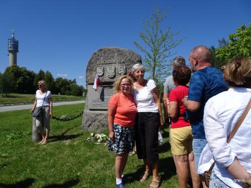 Głaz upamiętniający bitwę pod Kircholmem