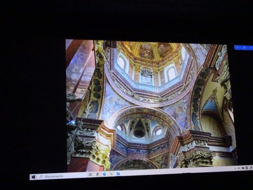 Kopuła w bardzo pięknym kościele św. Mikołaja