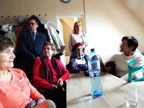 Zdzisław Rzeźniczak -  Dyrektor Stacji wita uczestników spotkania