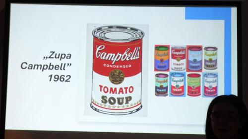 słynna puszka Andy Warhol'a