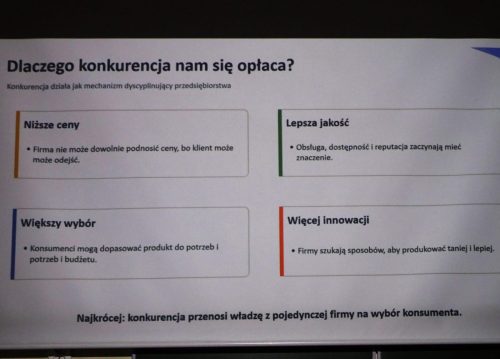 Konkurencja nam się opłaca.