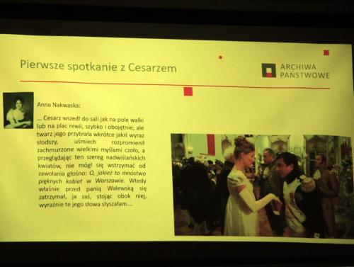 6 spotkanie z Napoleonem na balu - w zamku w Warszawie