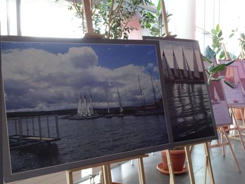  zdjęcie z  wystawy. Całość można zobaczyć w holu auli ANS 