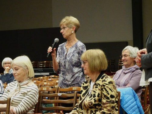 Elżbieta Biskupska skarbniczka UTW