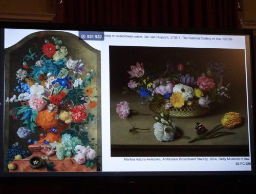 Piękne bukiety miały intensywne kolory