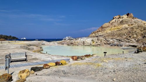 Wyspa Vulcano - naturalny zbiornik błota siarczanego