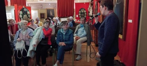 Koniec interesującego wykładu pani Małgorzaty Gniazdowskiej