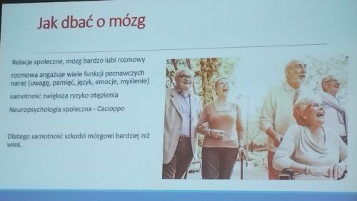 9 Spotykając się na różnych zajęciach też wspomagamy nasz mózg