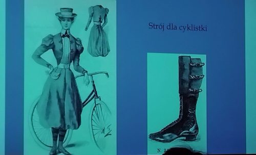  Strój na rowerową wycieczkę.