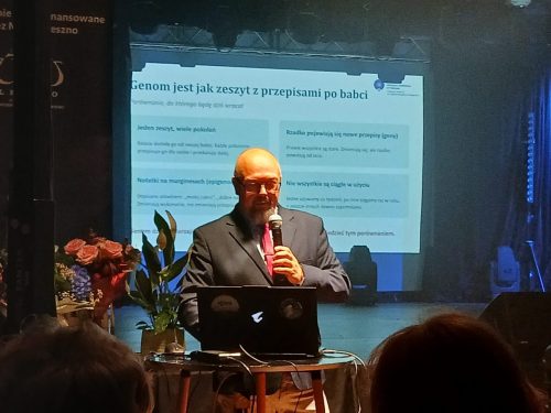 Wykład inauguracyjny wygłosił prof. Marcin Woźniak