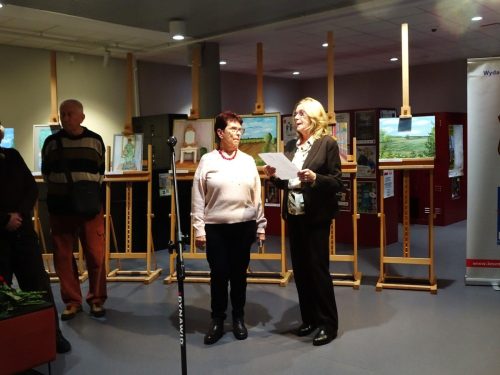 Elżbieta Szykulska z Barbarą Szarszewską - staroscina sekcji