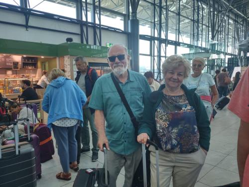 Na lotnisku w Pradze