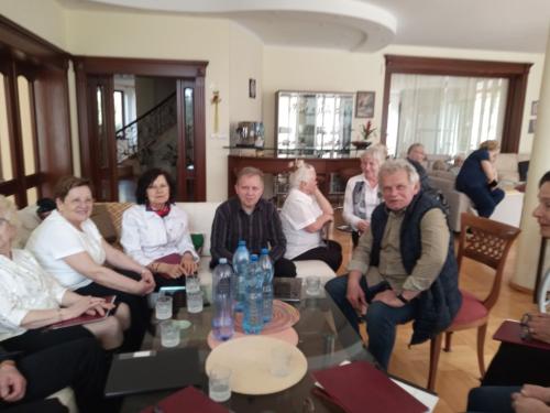 Spotkanie z seniorami w Domu Opieki na Żniwnej w Lesznie