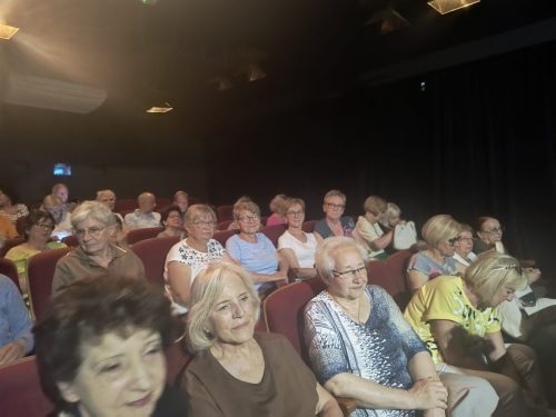 Uczestnicy spotkania w Klubie Podróżnika