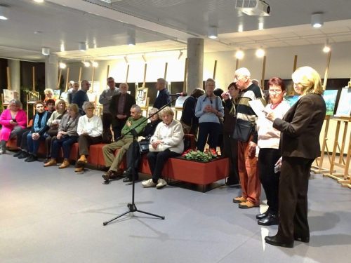 Inauguracja Poplenerowegoj Wystawy Prac Malarskich Sekcji Malarskiej UTW