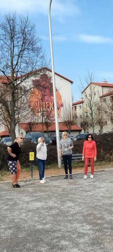 Instruktażowe rzuty dla nowych uczestników