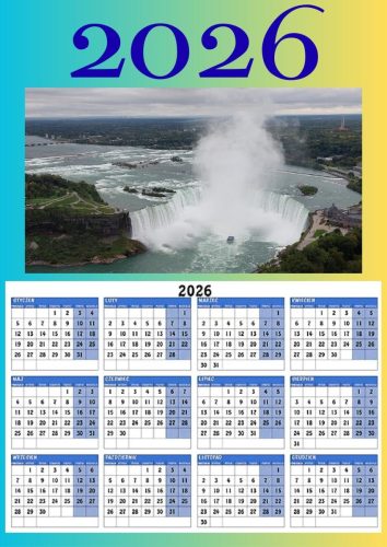 Kalendarz 2026 -Iwona