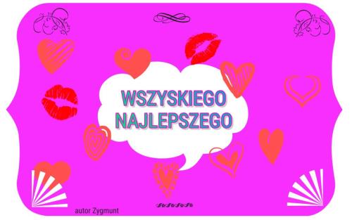 Kartka okolicznościowa Zygmunta