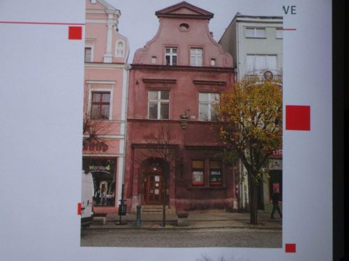 Leszno Rynek - dom w którym mieszkał Jan Jonston
