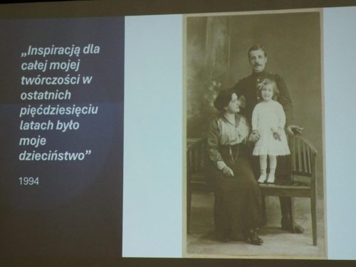 Maa Loise z rodzicami