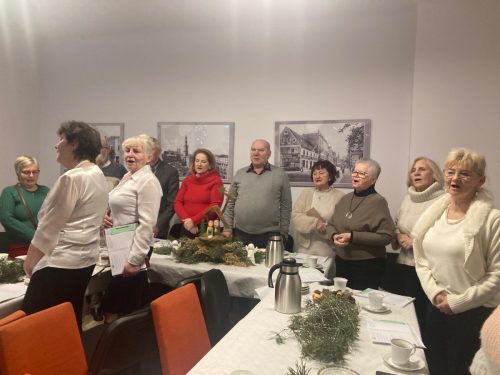 Na zakończenie spiewamy Bóg się rodzi