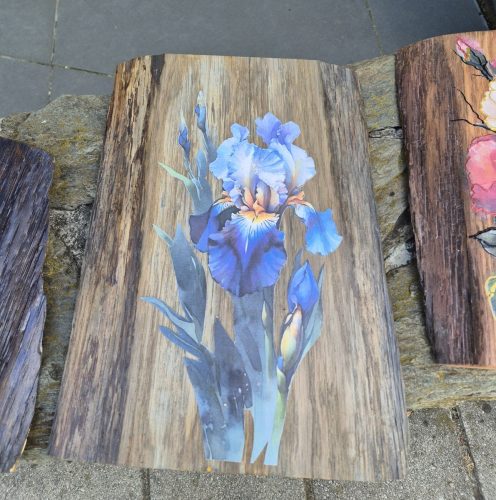 Obraz z motywem kwiatowym