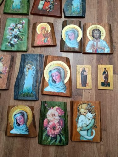 Obrazy na desce - nasze prace 2