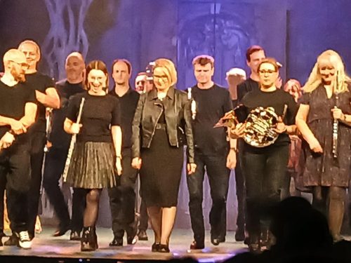 Orkiestra również została nagrodzona brawami 