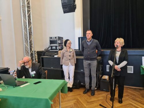 Otwarcie turnieju przez Panią Prezes Marię Zielony