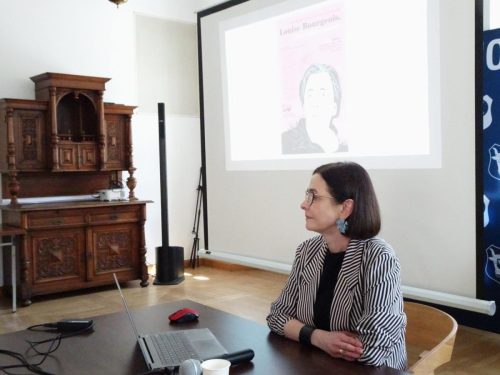 Pani Aleksandra Pruska historyk sztuki.