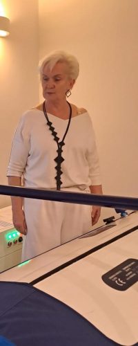 Pani Ewa wita uczestniczki spotkania