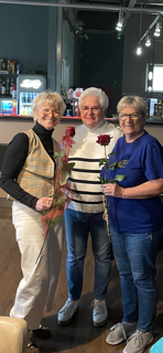 Pierwsza szefowa sekcji Grażyna Fil z Marią Skórzewską obecną starościną Sekcji oraz z Małgorzatą Frączak członkiem Zarządu