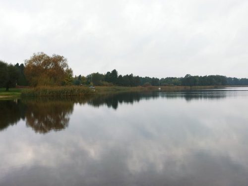 Po posiłku niektórzy z nas wybrali się nad jezioro