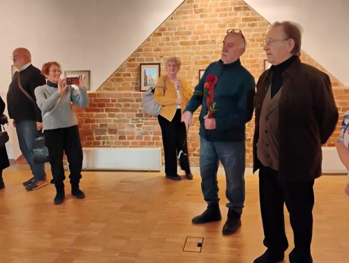 Prowadzący Ryszar Cienki z Leszkiem Plittem