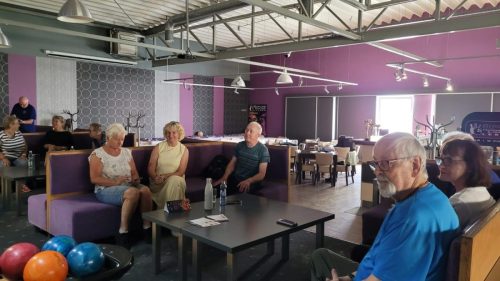 Przed kolejną serią rzutów