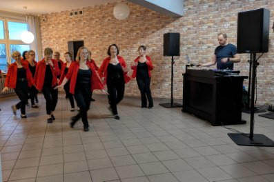 Rytmiczna samba w wykonaniu Sekcji tanecznej