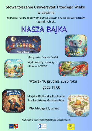 Plakat -wykonała Bogusia