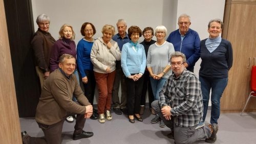 Uczestnicy zajęć w Sekcji Grafiki komputerowej